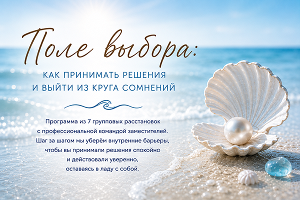 Курс «Поле выбора» — программа групповых расстановок